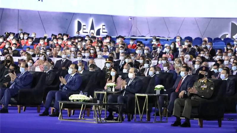 بحضور السيسي ..حفل تخرج الأكاديمية الوطنية للتدريب في النسخة الرابعة