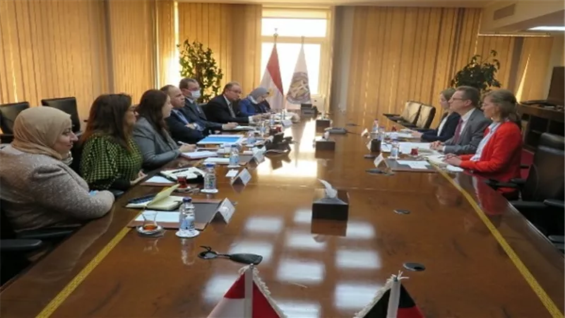 وزير المالية للسفير الألماني بالقاهرة: الحكومة تتحمل مع المواطنين تداعيات الموجة التضخمية العالمية