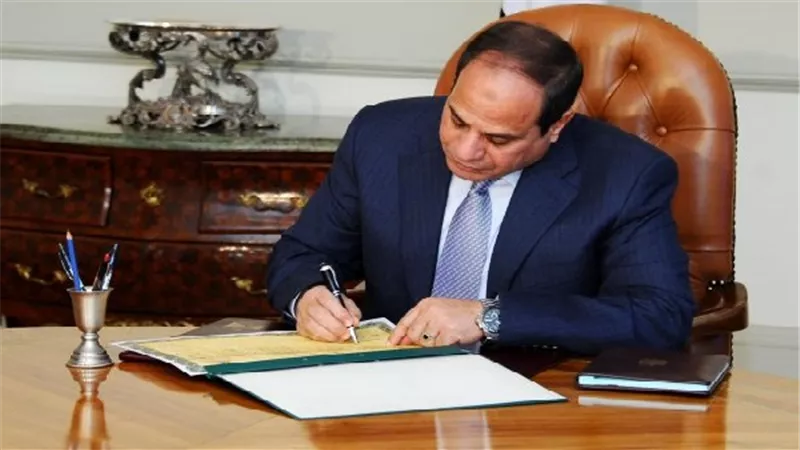 السيسى يوقع قانون ربط الحساب الختامى للموازنة العامة للدولة