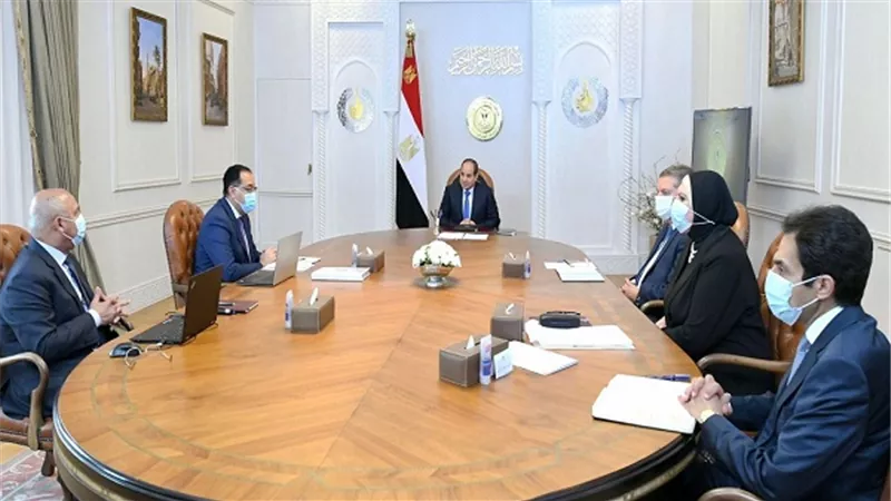 الرئيس السيسي يوجه بالاستمرار فى تطوير منظومة الموانئ البحرية