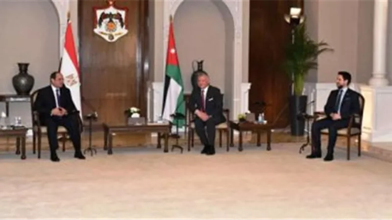 الرئيس السيسي يستقبل ملك الأردن في شرم الشيخ