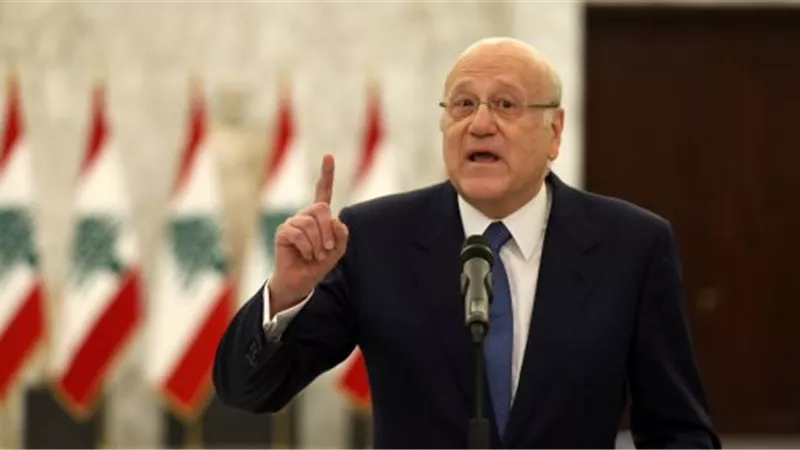 ميقاتى يعقد اجتماعًا لمناقشة الأزمة المالية