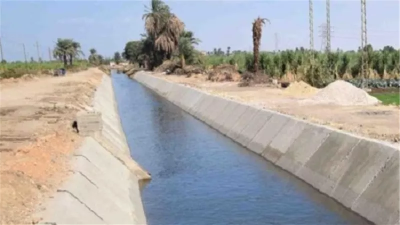 تبطين 5883 كيلو مترا من الترع بمحافظات الجمهورية