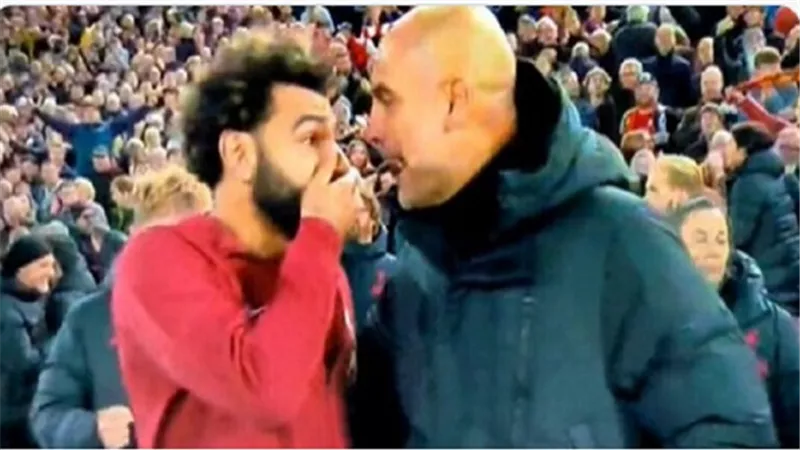 بعد مباراة ليفربول والسيتي.. ماذا قال جوارديولا لصلاح؟