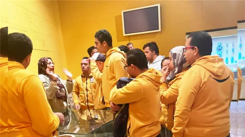  متحف السويس القومي يستقبل عدد من الأطفال ذوي الإعاقة