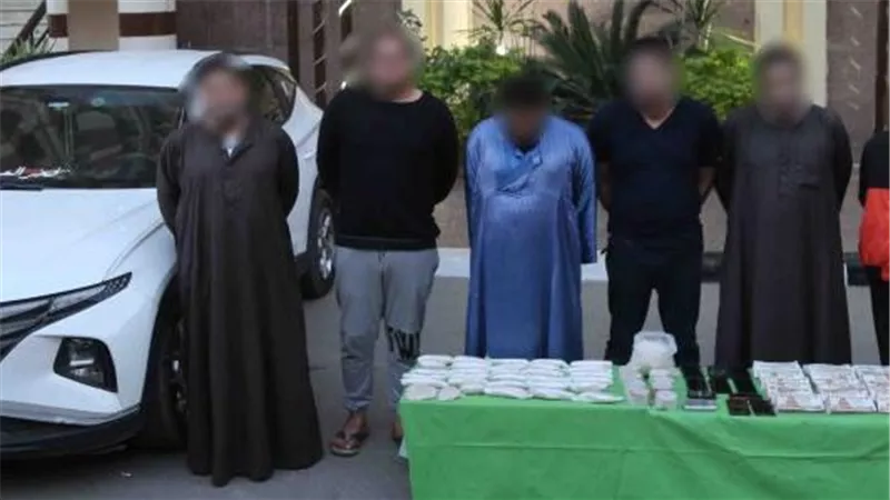 للإتجار فى المواد المخدرة.. حملة أمنية إستهدفت بؤرة اجرامية بالقليوبية 