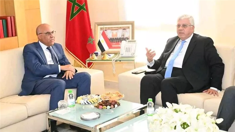 وزير التعليم العالي يلتقي بنظيره المغربي لبحث سُبل التعاون المُشترك