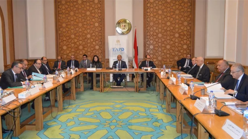 وزير الخارجية يترأس اجتماع مجلس إدارة الوكالة المصرية للشراكة من أجل التنمية