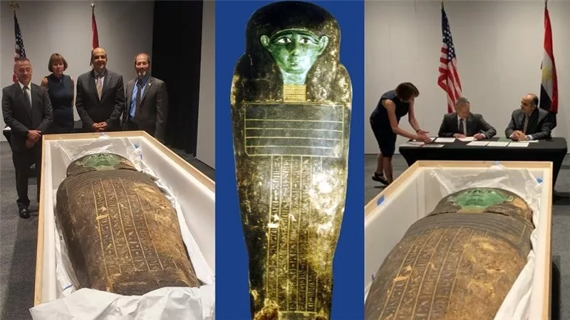 عاد لمصر.. أسرار حول التابوت الأخضر