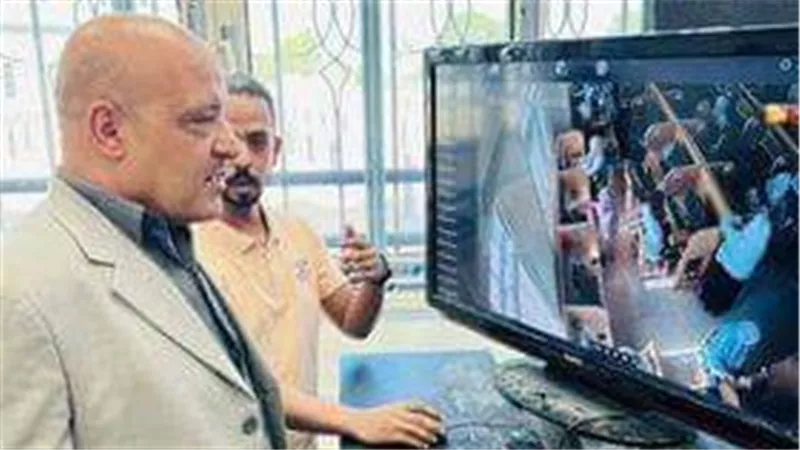رئيس جامعة أسوان يتفقد إمتحانات الفصل الدراسي الأول للعام الجامعي ٢٠٢٣م 