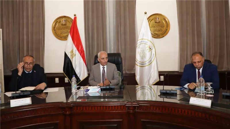 وزير التربية والتعليم: امتحانات الثانوية العامة تمثل أحد قضايا الأمن القومي