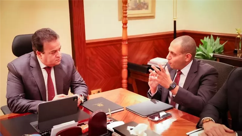 وزير الصحة يبحث سبل التعاون مع شركة MSD في مجال تدريب الفرق الطبية 
