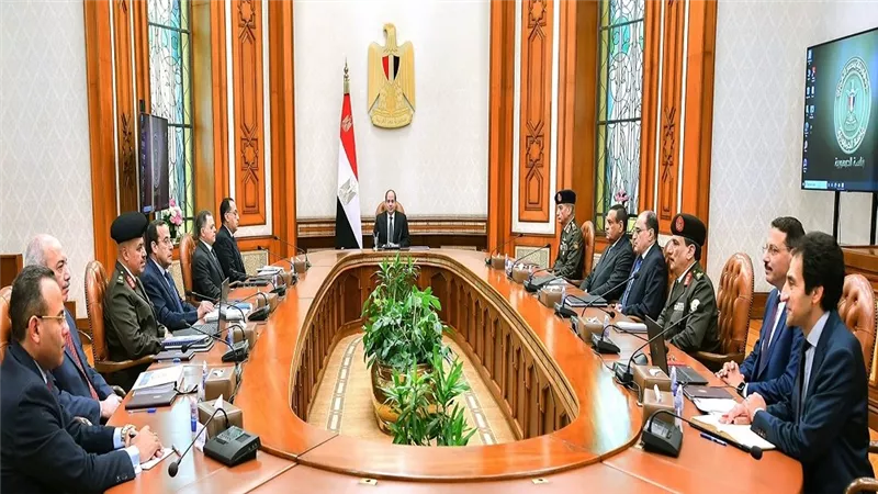 الرئيس عبد الفتاح  السيسي يتابع الاستراتيجية القومية لتعمير سيناء