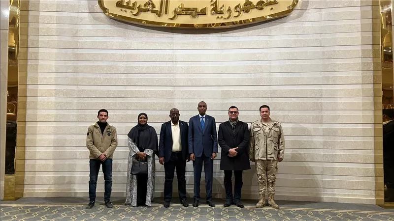 رئيس وزراء الصومال وعدد من مسئولى الحكومة الصومالية يزورون العاصمة الإدارية الجديدة