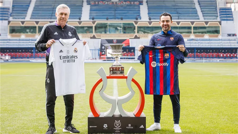 الريال ضد برشلونة .. موعد مباراة نهائي السوبر الإسباني والقنوات الناقلة