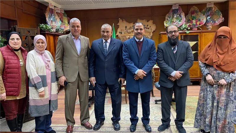 جامعة المنوفية تبحث مجالات الشراكة مع وزارة القوى العاملة 