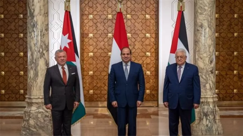 الرئيس عبد الفتاح السيسي.. البيان الختامي للقمة الثلاثية المصرية الأردنية الفلسطينية