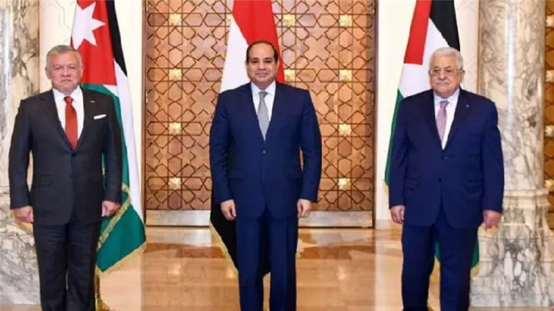 البرلمان العربي يشيد بتوقيت القمة الثلاثية المصرية الأردنية الفلسطينية