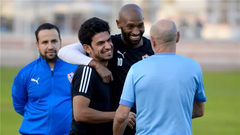 استعدادا للأهلي ..حسين ياسر يبدأ مهام عمله مع الزمالك في جهاز فيريرا