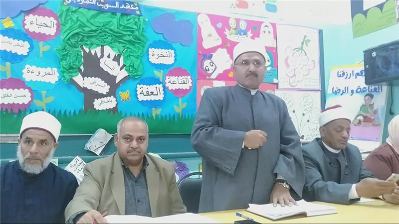 أزهر السويس يستعد لإمتحانات الشهادتين الإبتدائية والإعدادية
