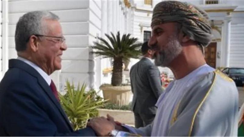 رئيس مجلس النواب يستقبل رئيس الشورى العُمانى