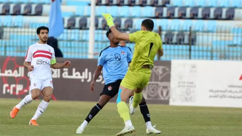 أرجنتين مصر.. غزل المحلة تضرب الزمالك بثنائية في الشوط الأول