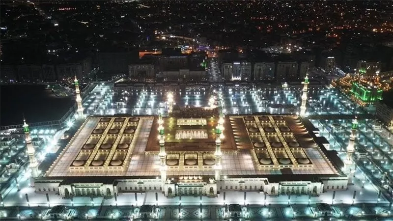 المسجد النبوي يستقبل قرابة ٨ ملايين زائر ومصل منذ بداية العام ١٤٤٤هـ 