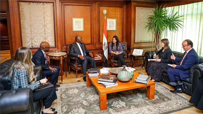 المشاط تناقش مع وفد مؤسسة التمويل الدولية التوسع في أدوات التمويل التنموي للقطاع المالي
