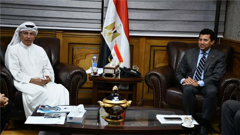 وزير الشباب والرياضة يستقبل رئيس الإتحاد الإماراتي للشطرنج لبحث سبل التعاون