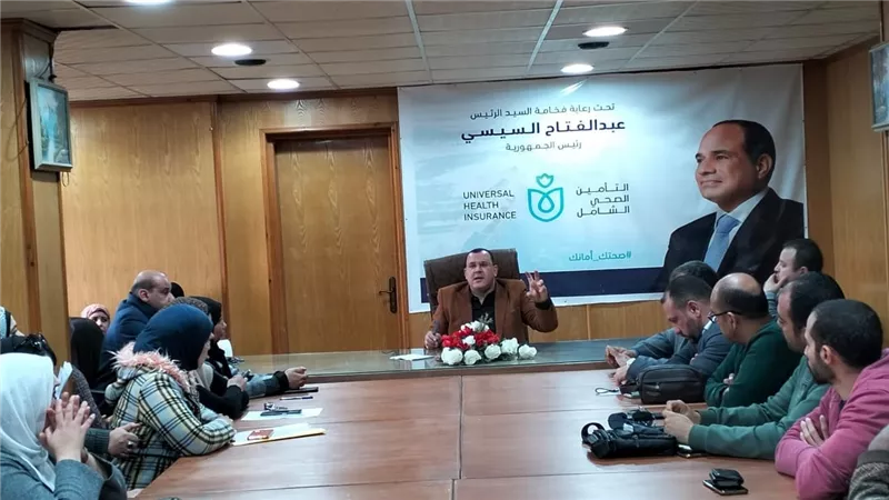 صحة السويس تبحث مستجدات العمل بالقطاع الصحي بالمحافظة