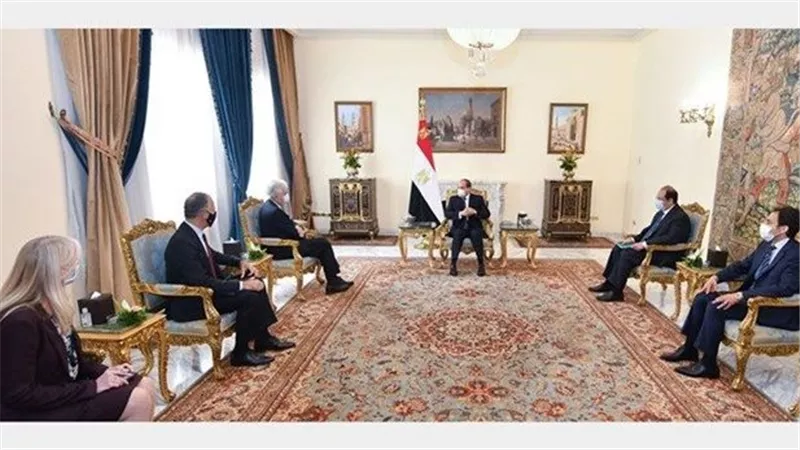 الرئيس السيسي يستقبل مدير وكالة الاستخبارات المركزية الأمريكية