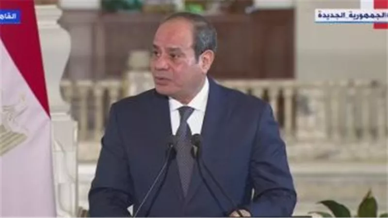 ننشر نص كلمة الرئيس السيسي بالمؤتمر الصحفى المشترك مع نظيره الكرواتى