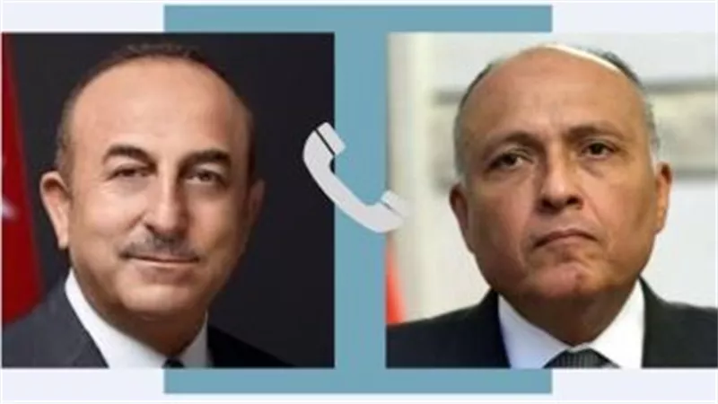 وزير الخارجية لنظيره التركى: مصر قررت توجيه مساعدات إغاثية عاجلة إلى تركيا