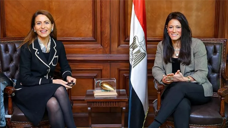  وزيرة التعاون الدولي تلتقي المدير الإقليمي لليونسكو لبحث مجالات التعاون المشترك