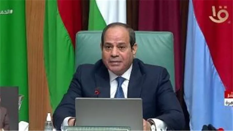 كلمة تاريخية للرئيس السيسي في مؤتمر دعم القدس.. ويوجه رسالة للإسرائيليين