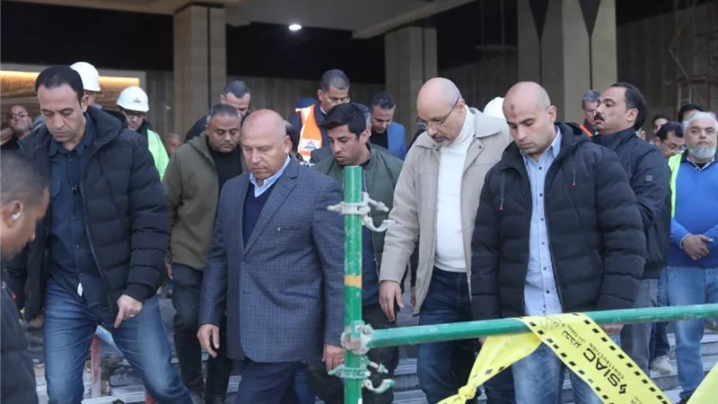 وزير النقل يتفقد التقدم في معدلات تنفيذ القطار الكهربائي السريع العين السخنة /  العلمين / مطروح