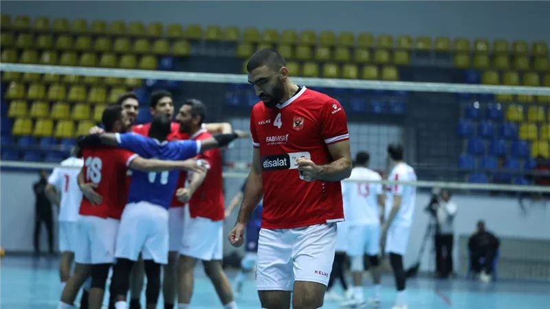 الكرة الطائرة.. الأهلي يهزم الزمالك 3-0 ويتوج بطلا لكأس السوبر