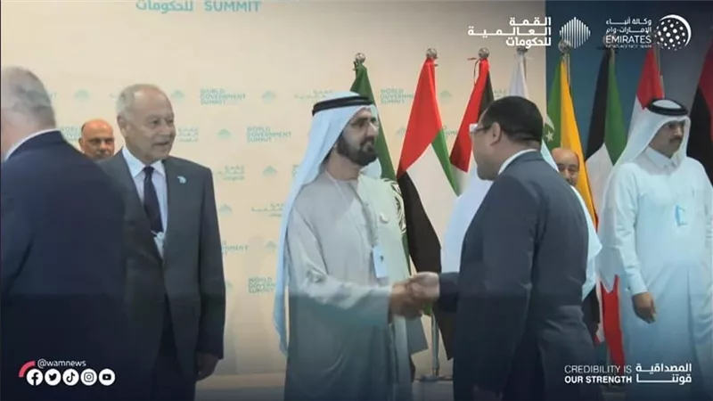 رئيس التنظيم والإدارة يشارك في فاعليات القمة العالمية للحكومات بدبي