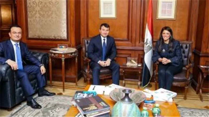 رانيا المشاط تستقبل نائب رئيس الوزراء الأوزبكستاني ووزير الاستثمار لبحث التعاون