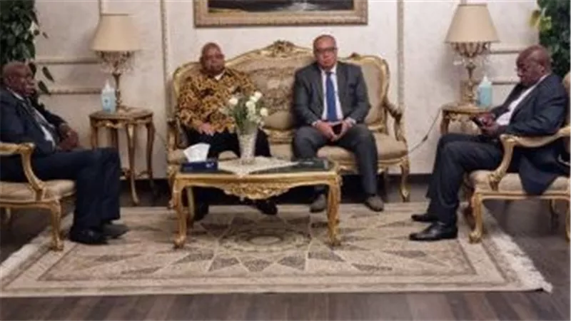 رئيس برلمان زيمبابوى يزور محافظة أسوان