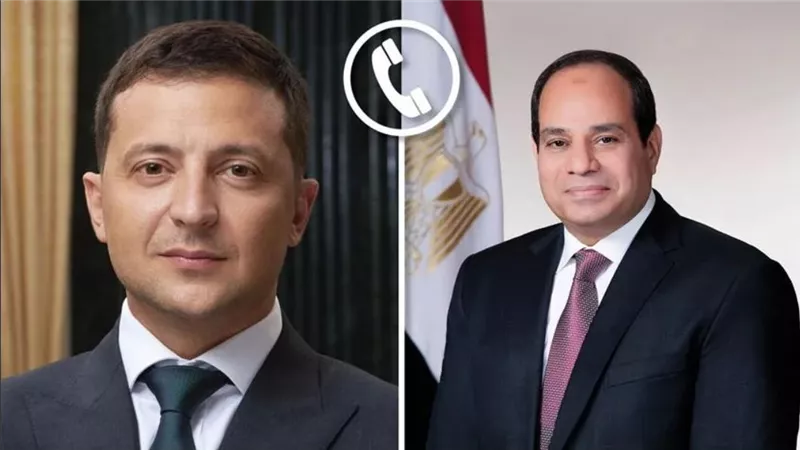 هاتفياً.. الرئيس السيسي يتابع أخر المستجدات على الساحة الأوكرانية
