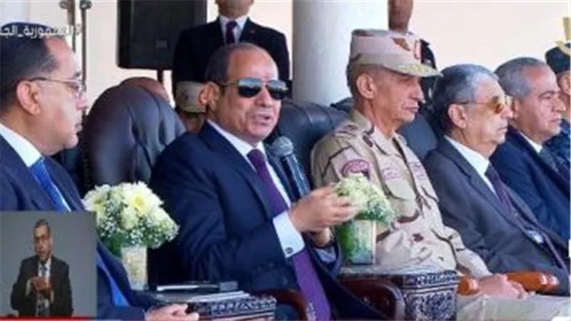 السيسي: تجهيز 600 ألف فدان للزراعة فى سيناء مع نهاية العام الجارى