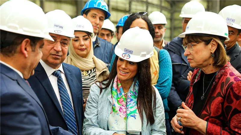 وزيرة التعاون الدولي والمُنسق المقيم للأمم المتحدة في مصر يتابعان نتائج برنامج استخدام الطاقة الشمسية 