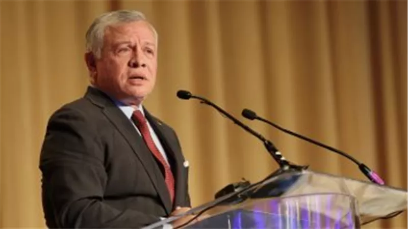ملك الأردن يؤكد لوفد أمريكى أهمية خفض التصعيد في الأراضي الفلسطينية