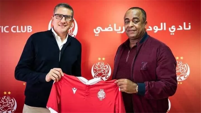 الولاية الثانية.. جاريدو مديرًا فنيًا لـ الوداد المغربي خلافًا للنفطي