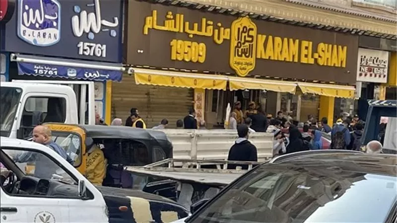 اللحوم غير مطابقة للاستخدام الآدمي..  إغلاق وتشميع مطعم كرم الشام فرع حلوان