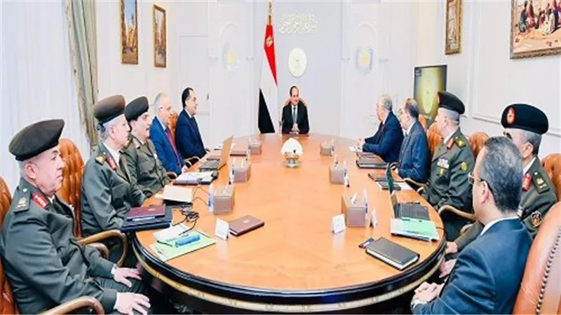الرئيس السيسي يتابع  مستجدات المشروع القومي للإنتاج الزراعي واستصلاح الأراضي في الدلتا الجديدة