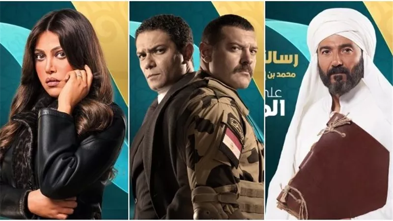 الكتيبة 101 والامام و الحاج اكسلانس و جميلة دراما رمضان على المحور 