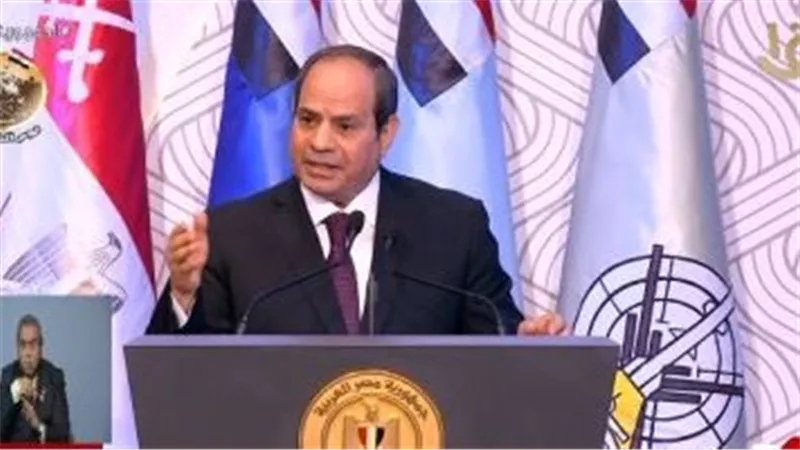 الرئيس السيسى: 28 يناير 2011 الأمور بقت خارج السيطرة فى سيناء 