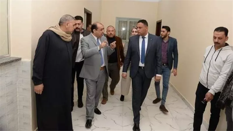 بالصور..  قابيل يستقبل محافظ الدقهلية بمركز اجا لتفقد مجمع الخدمات الحكومية الجديدة